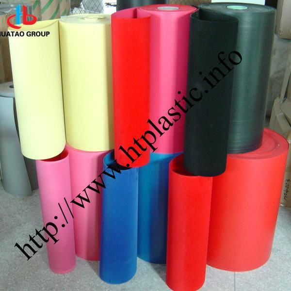 100% new material  flocked  PVC sheet rolls 