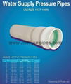 PVC- U water supply pressure pipes in AS/NZS 1477 standard