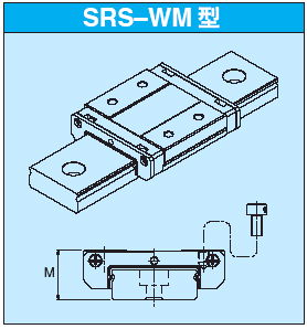 日本THKSRS15WM直线滑块