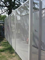 Anti-climb Galvanized Welded Fencing