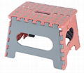 Plastic folding stool for kitchen