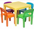 Plastic Table and Chair for Toddler