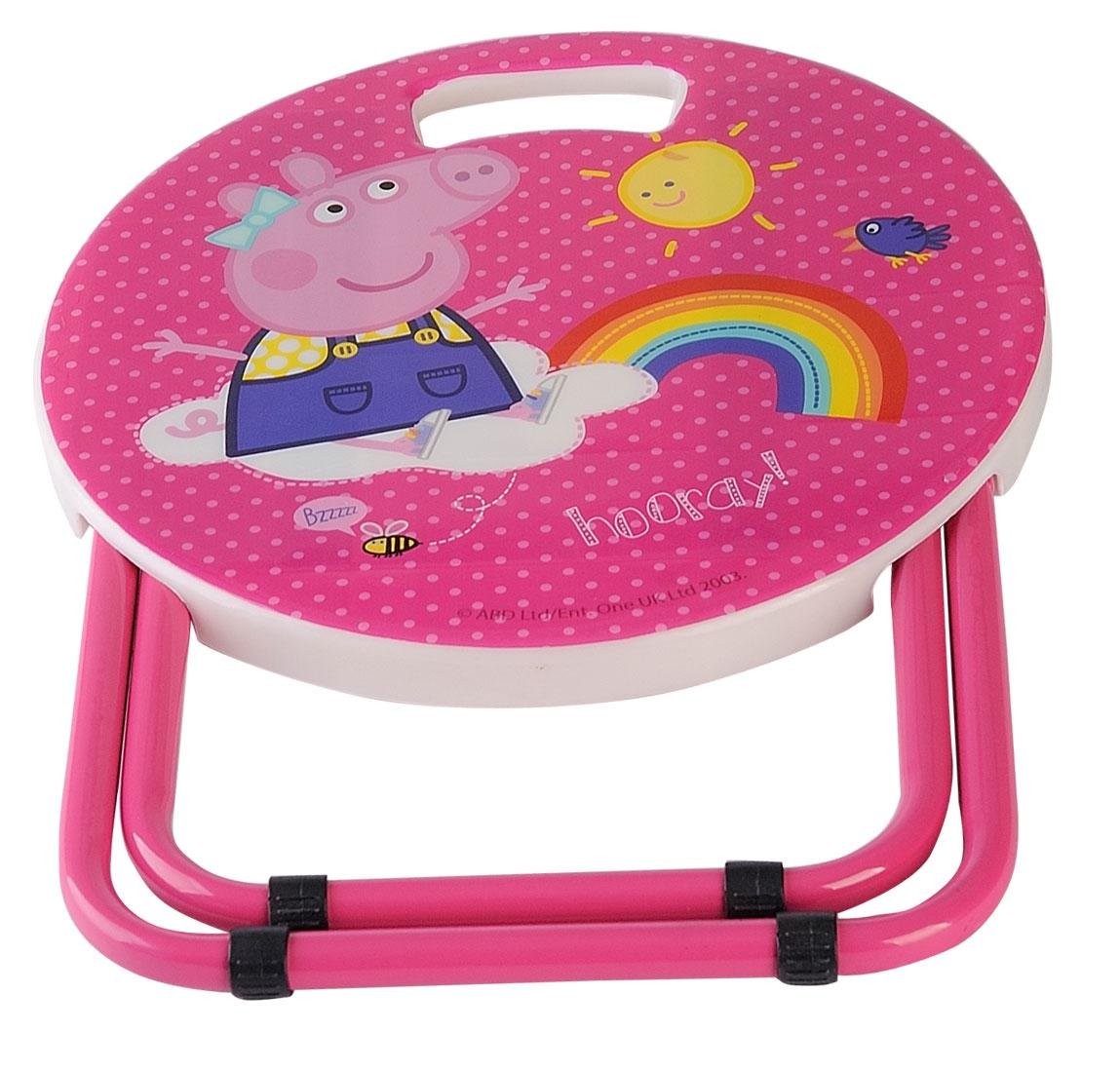 Cartoon Iron And Portable children chair Stool for Camping 
