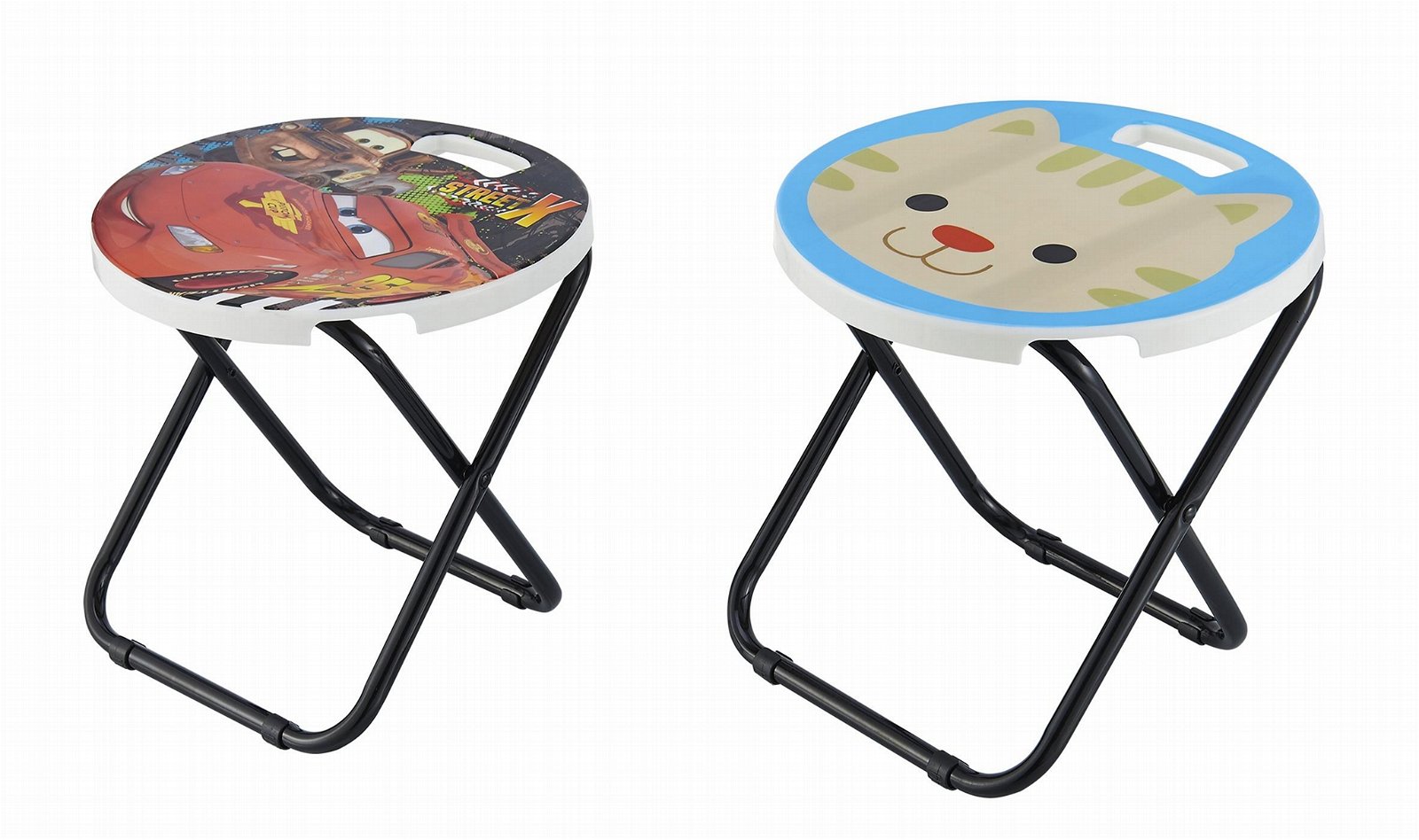 Cartoon Iron And Portable children chair Stool for Camping  5