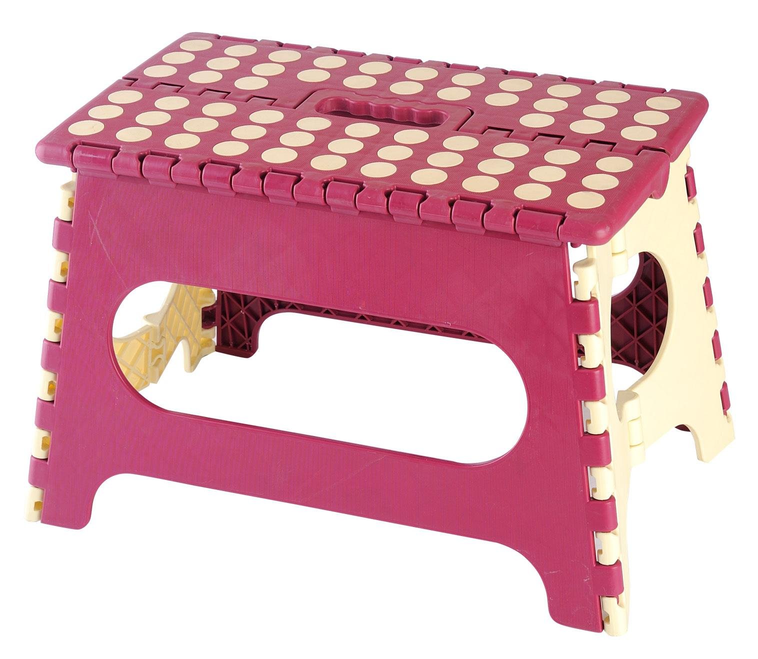 Non-Slip Foldable Step Stool with Carrying Handle 4