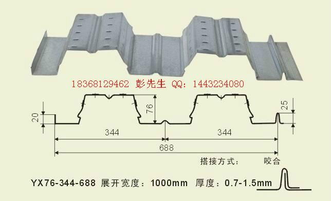 镀锌压型板76-344-688 2