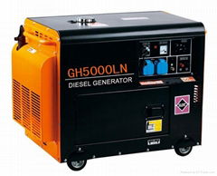 small silent diesel generator air cooled