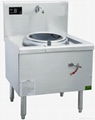 Commercial induction frying stove 1