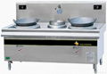 Commercial induction wok stove(two burners)
