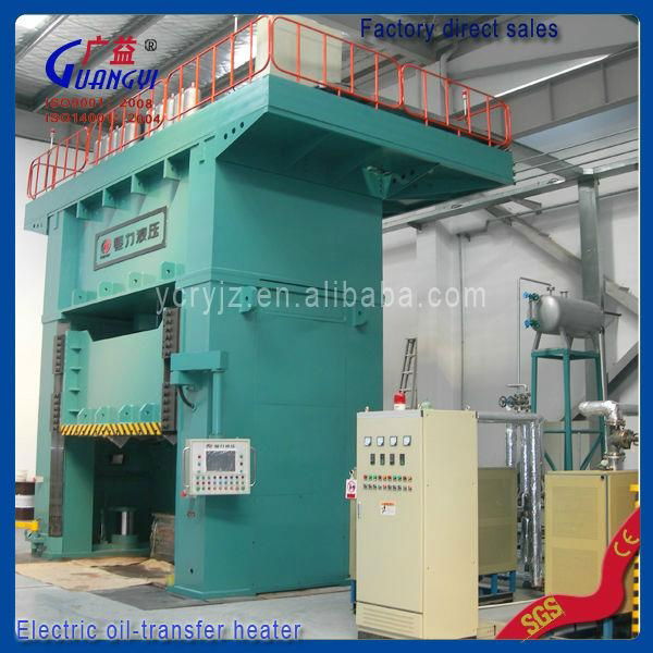 thermal oil heating system for rubber presses 5