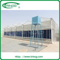 Multi span glass greenhouse for sale