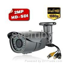 1080P HD Sdi 2.8-12mm varifocal lens WDR IR Waterproof CCTV Security Bullet Came