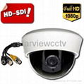 HD Sdi IR Plastic Dome CCTV Security