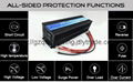 6000W Intelligent DC AC Pure Sine Wave Power Inverter (QW-P6000) 5