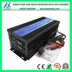 UPS 2000W Pure Sine Wave Inverter with Charger (QW-P2000UPS)