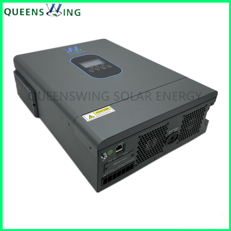 6.2KW MPPT 120A Home Solar System Hybrid Power Inverter with BMS Function 5