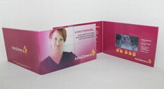 4.3 inch tft screen lcd video brochure for advertise