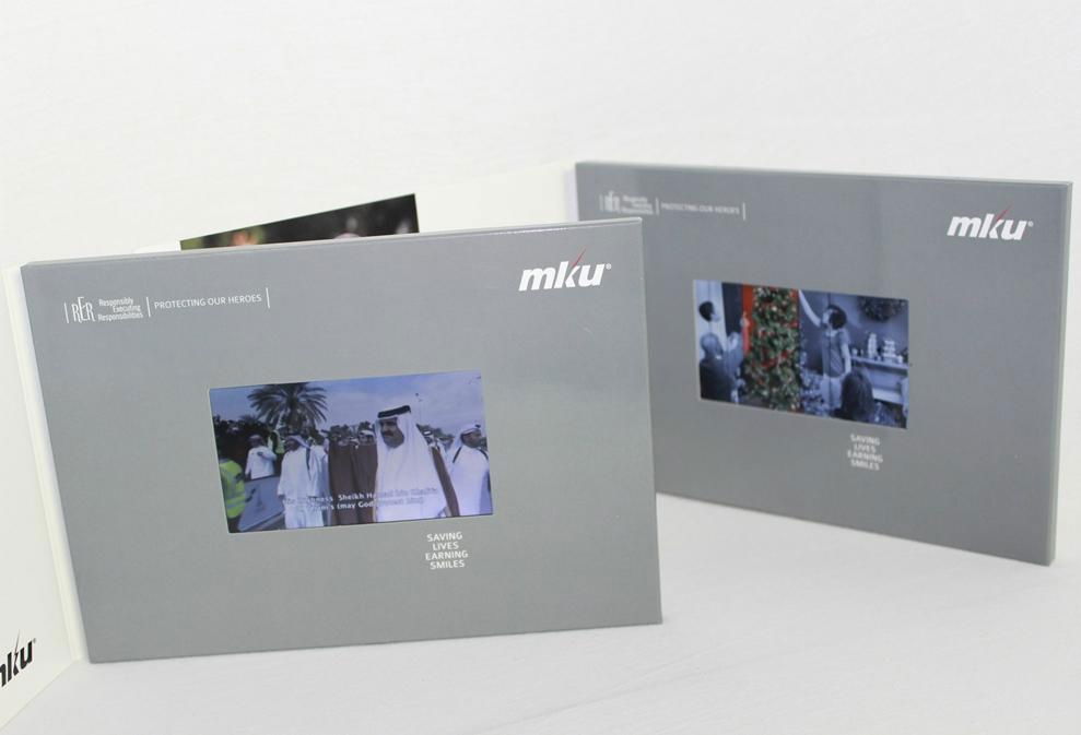 Customized 4.3" 5" 7" LCD video brochure for business promotional gifts  2