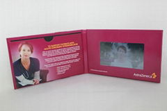 lcd video brochure