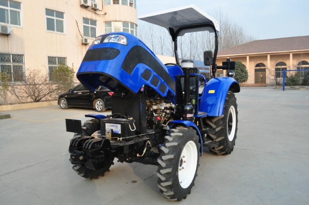 Henan Qianli 50hp 4wd CE certificate farm wheeled tractor