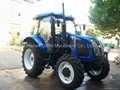 Henan manufacturer QLN954 farming use tractor 95hp 4wd