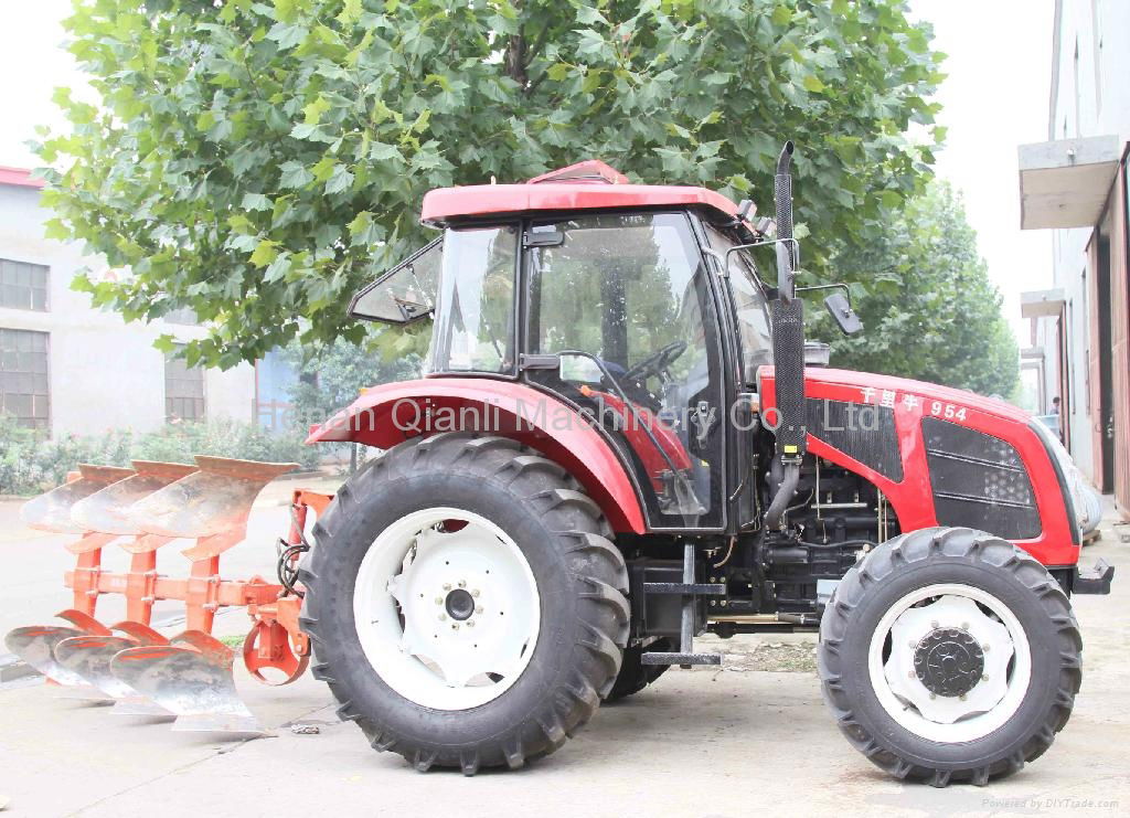 Henan manufacturer QLN954 farming use tractor 95hp 4wd 4