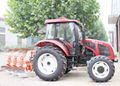 Henan manufacturer QLN954 farming use tractor 95hp 4wd 4