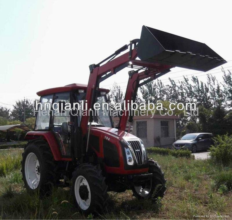 New Design qln904 agricultural 90hp 4 wheel drive tractor