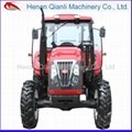 YTO engine manufacturer QLN854 85hp 4WD farm tractor 5