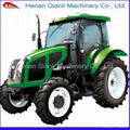 Henan 75hp 4wd QLN754 QLN farm king tractor 5