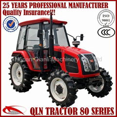 Henan QLN704 hydraulic steering 70hp 4x4 tractor