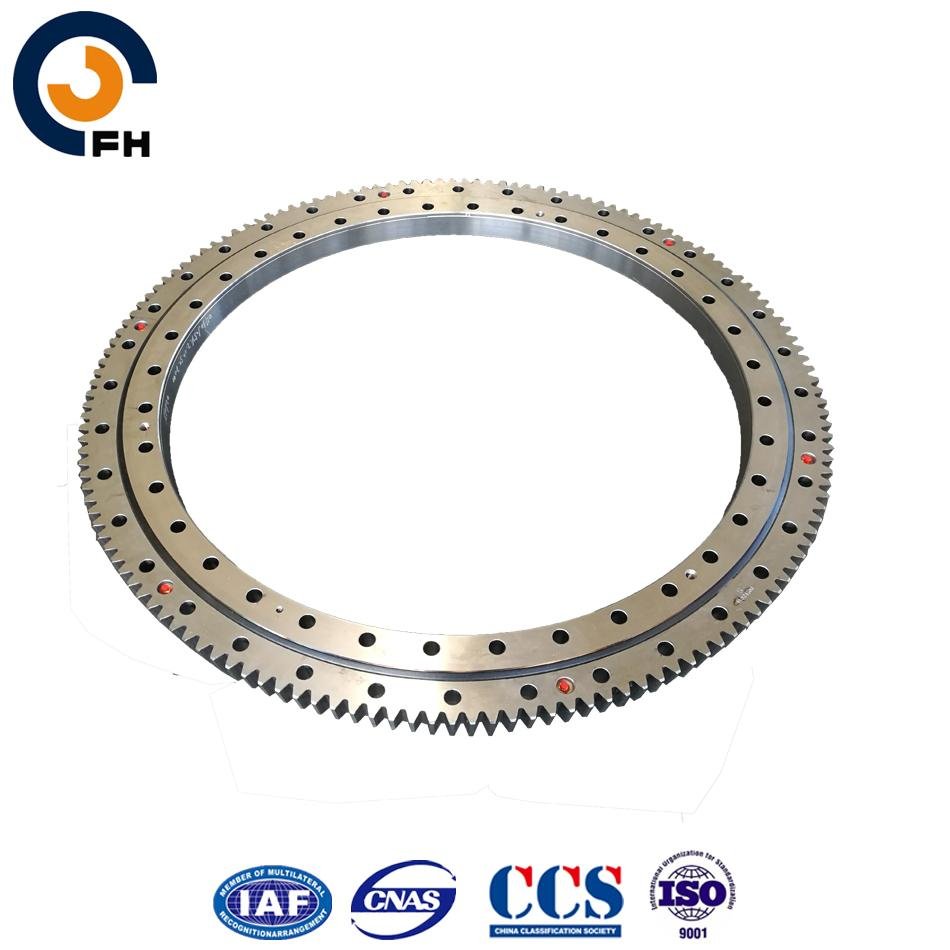 double row contact ball slewing bearing