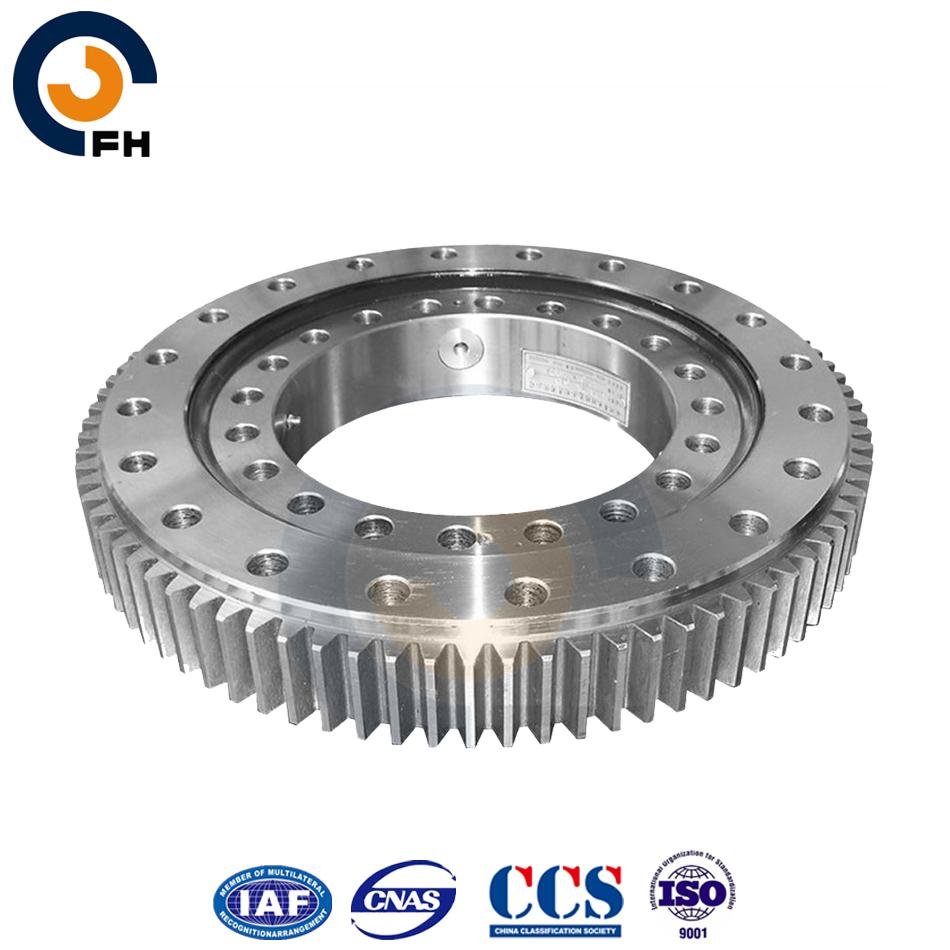 double row contact ball slewing bearing 4