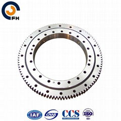 heavy load three row roller external gear turntable bearing