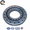 large diameter heavy load slewing gear bearing 4