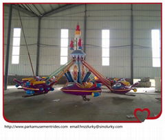 park amusement rides self control plane rides rotation plane rides