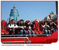 Large amusement thrilling rides top spin space travelling rides 2