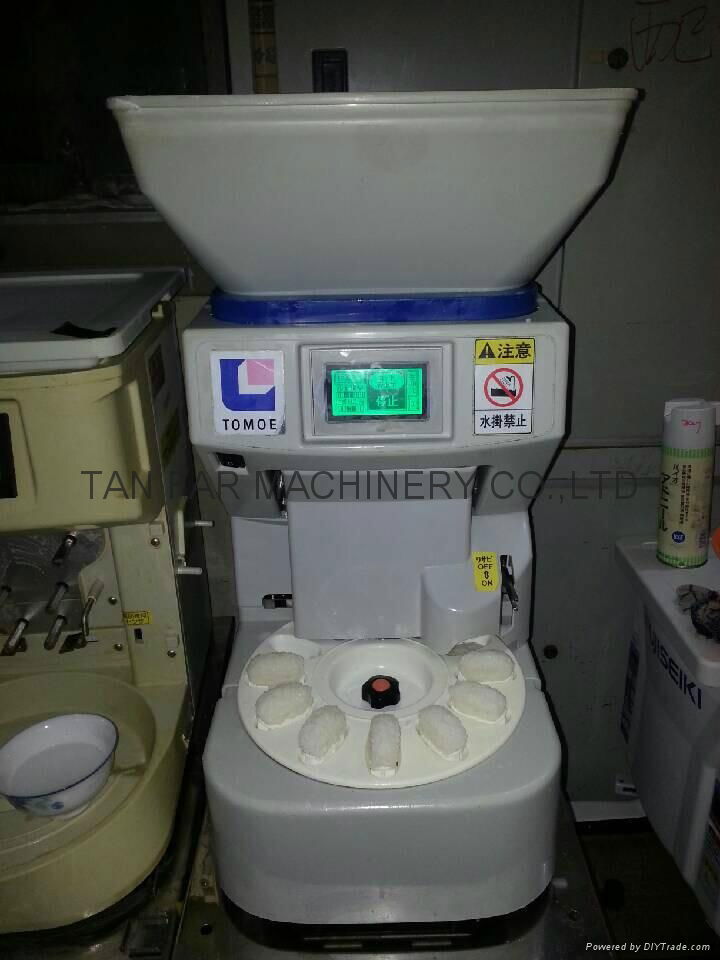 used TOMOE sushi rice ball making machine