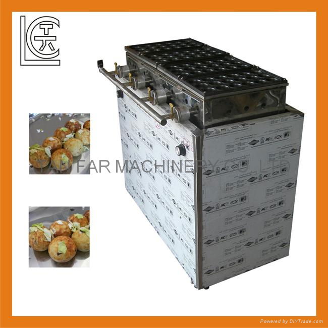 Automatic rolling octopus roasting machine