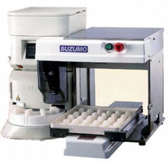 suzumo SSN-FLC+TRS-FMA  Onigiri and  tray Arranging machine