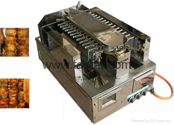 自動無煙迴轉串燒機 電熱式燒烤機   燒烤爐 2