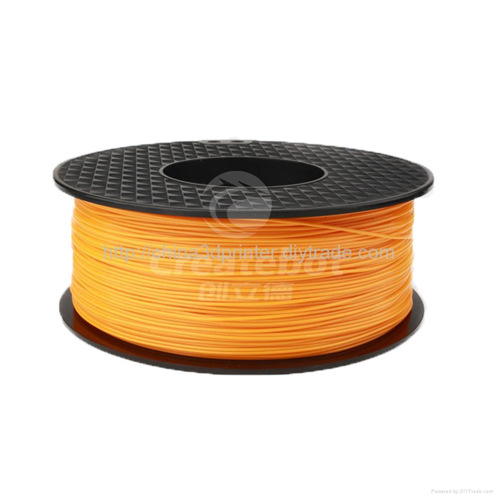 Createbot orange ABS Plastic Filament 1.75mm 3mm