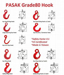 PASAK G-80 Hooks