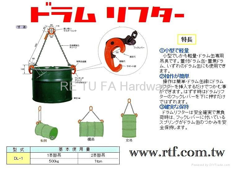 Forged Drum Lifter 2