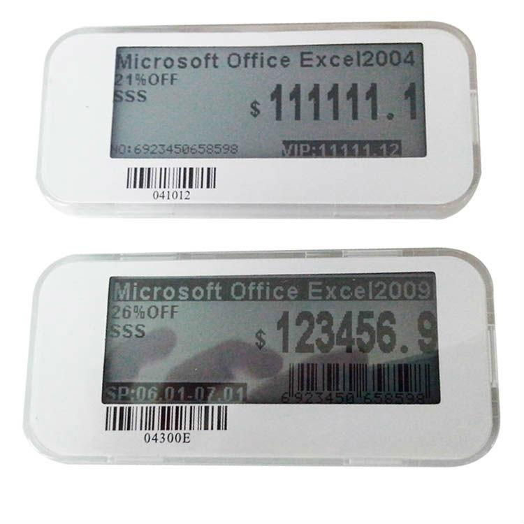 ESL Supermarket Electronic digital label/tag Electronic shelf Label