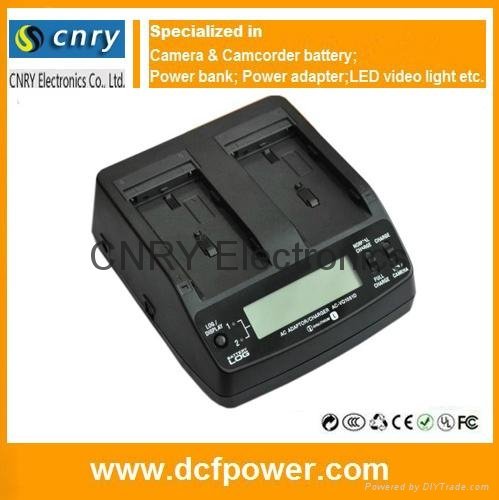 Fast AC-Vq1051d for Sony Np-F970 Full Charge in Short Time Np-F750 4