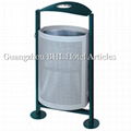 metal outdoor waste collection bin classification separate garbage bins 2