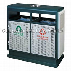 outdoor garbage can storage bin Classification trash can separate waste bin