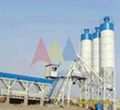 HZS50 concrete batching plant