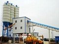HLS90 concrete batching plant 1